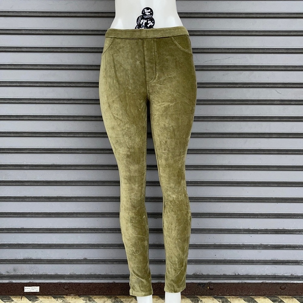 Blue Star Clothing Green Corduroy Pants Size M